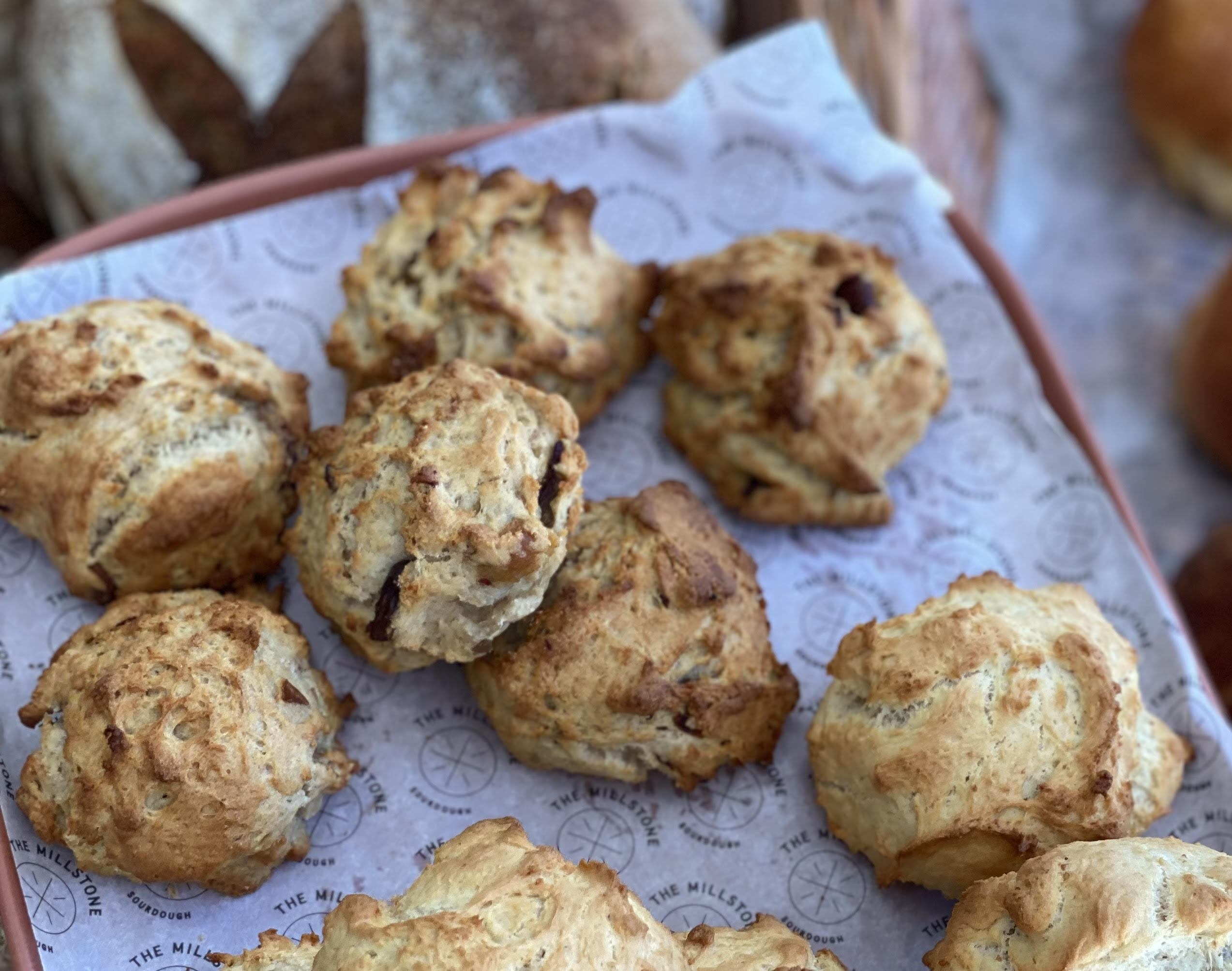 Scone de Tâmaras Congelados